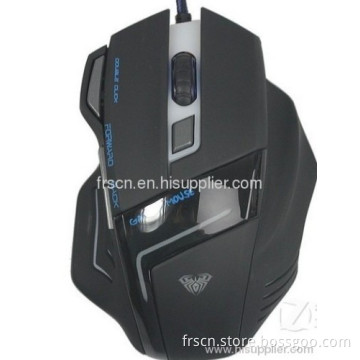 Gm-901 Good Quality Rubber Key Big Size Wired Gaming Mouse 
